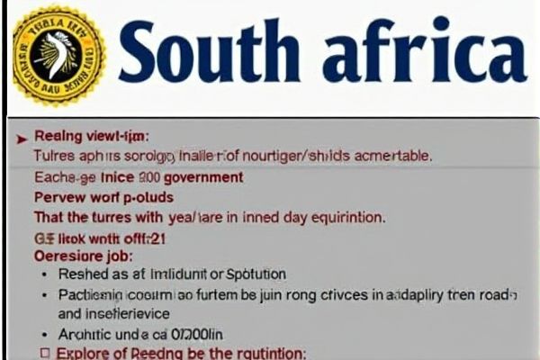 How to Apply for Government Jobs in South Africa